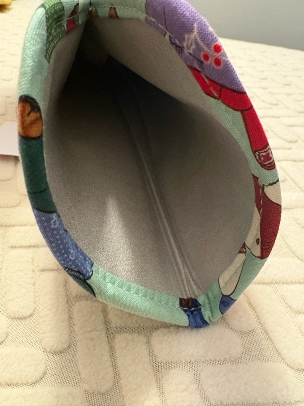 Vera Bradley Quilted Curling/Flat Iron Travel Cover-New- - Picture 4 of 4